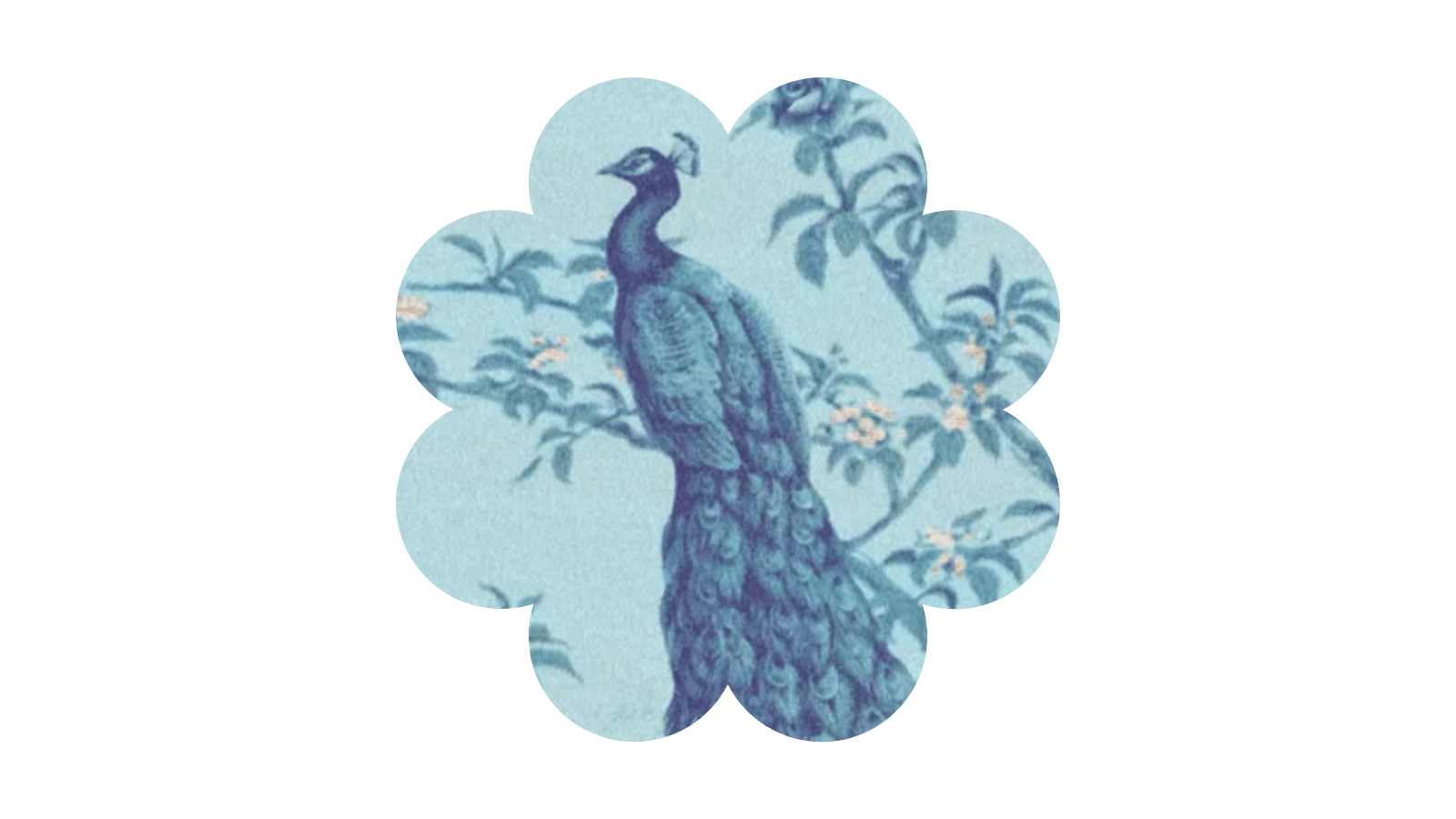 Blue Grids Cape Hand Tufted Wool Rug Runner