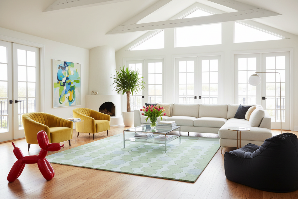 Green Rug 