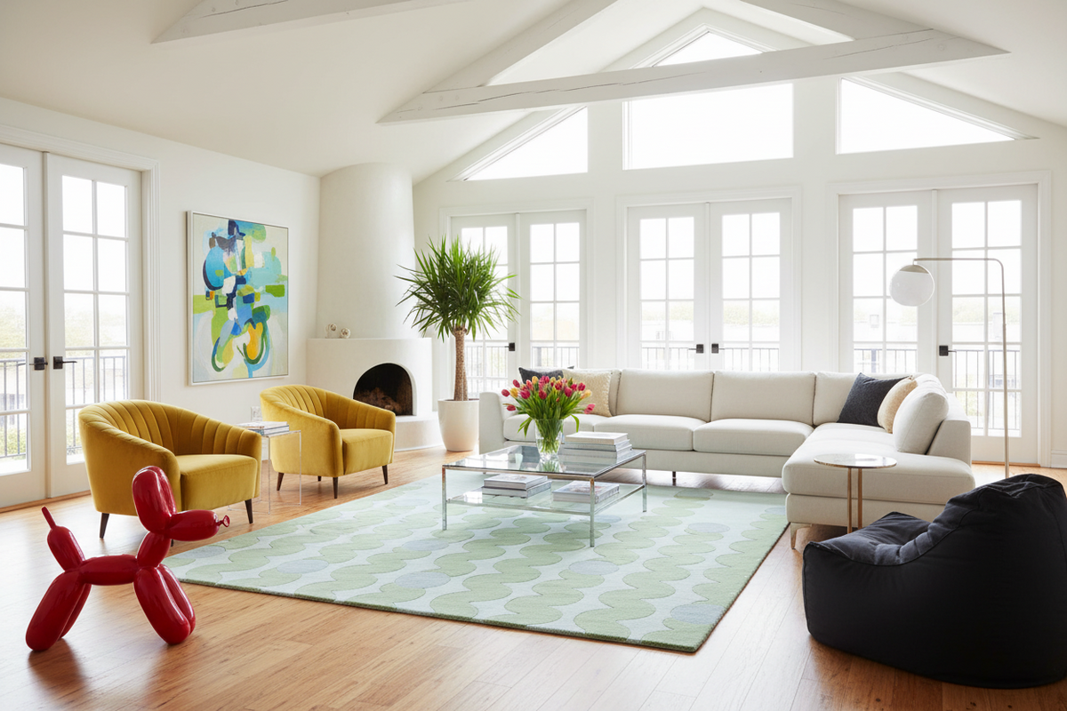 Green Rug 