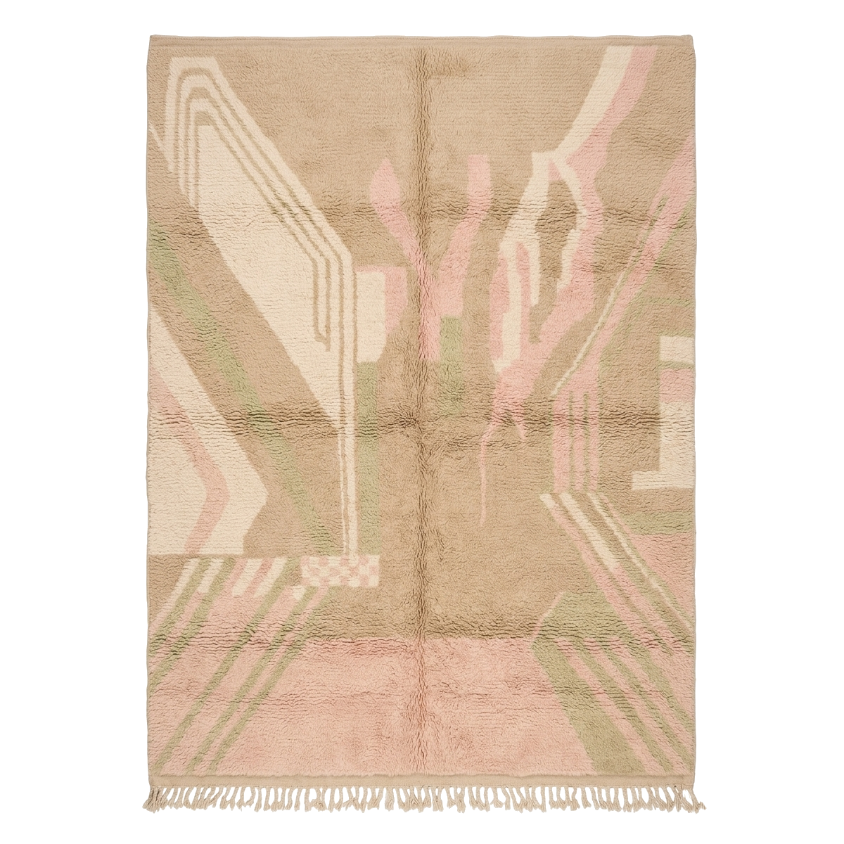 Abstract Perspectives Moroccan Shag Rug