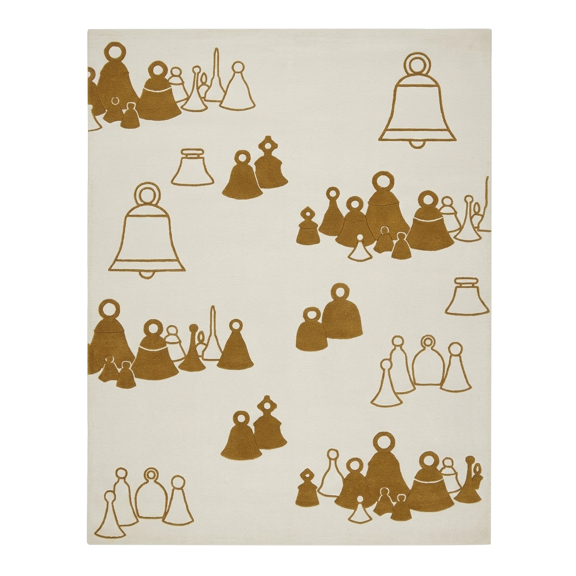 All The Bells Hand Knotted Rug