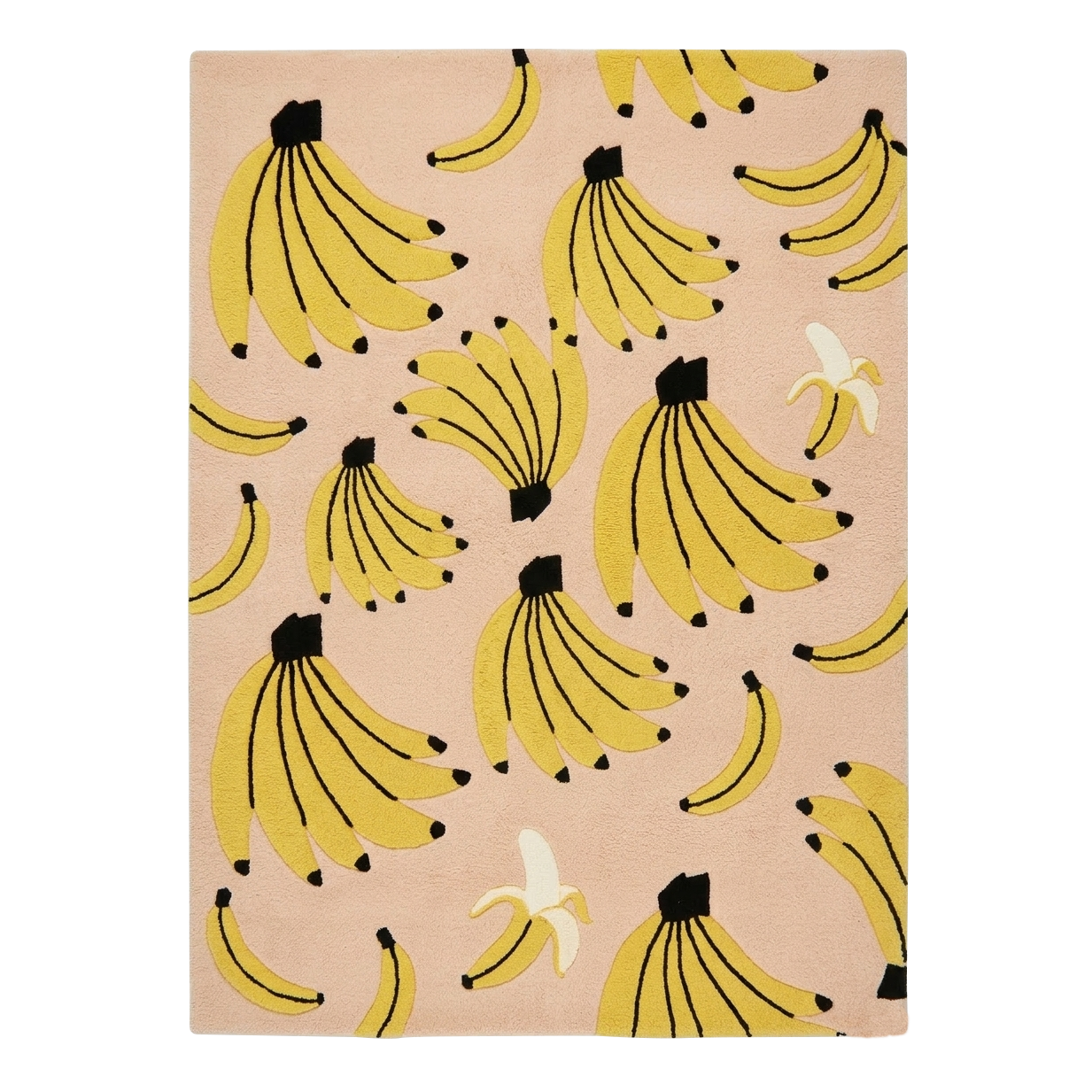 All the Bananas Hand Tufted Wool Rug