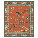 Amber Bloom Nomad Hand Knotted Rug