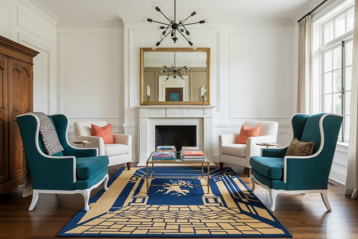 Amber Haze Hand Tufted Wool Rug