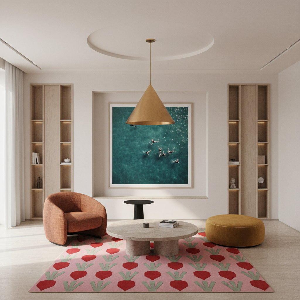 Amber Farm Hand Tufted Wool Rug