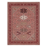 Antiqued Petal Hand Knotted Rug