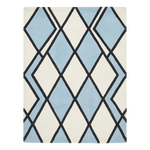 Argyle Twist Hand Tufted Wool Rug 