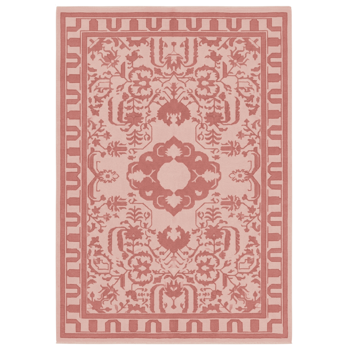 Ash Rose Elegy Hand Knotted Rug