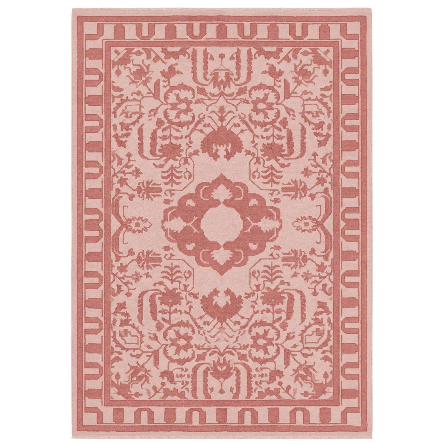 Ash Rose Elegy Hand Knotted Rug
