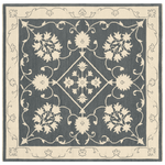 Astral Checkerboard Hand Knotted Rug