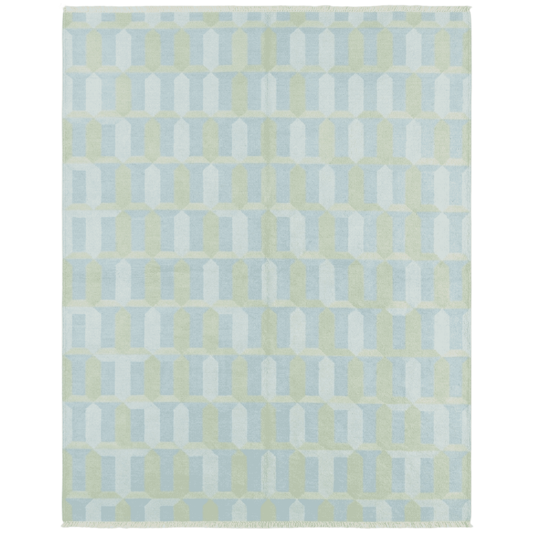 Aztec Whisper Hand Knotted Rug
