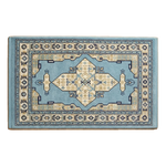 Azure Palace Medallion Hand Tufted Wool Rug - alternate view