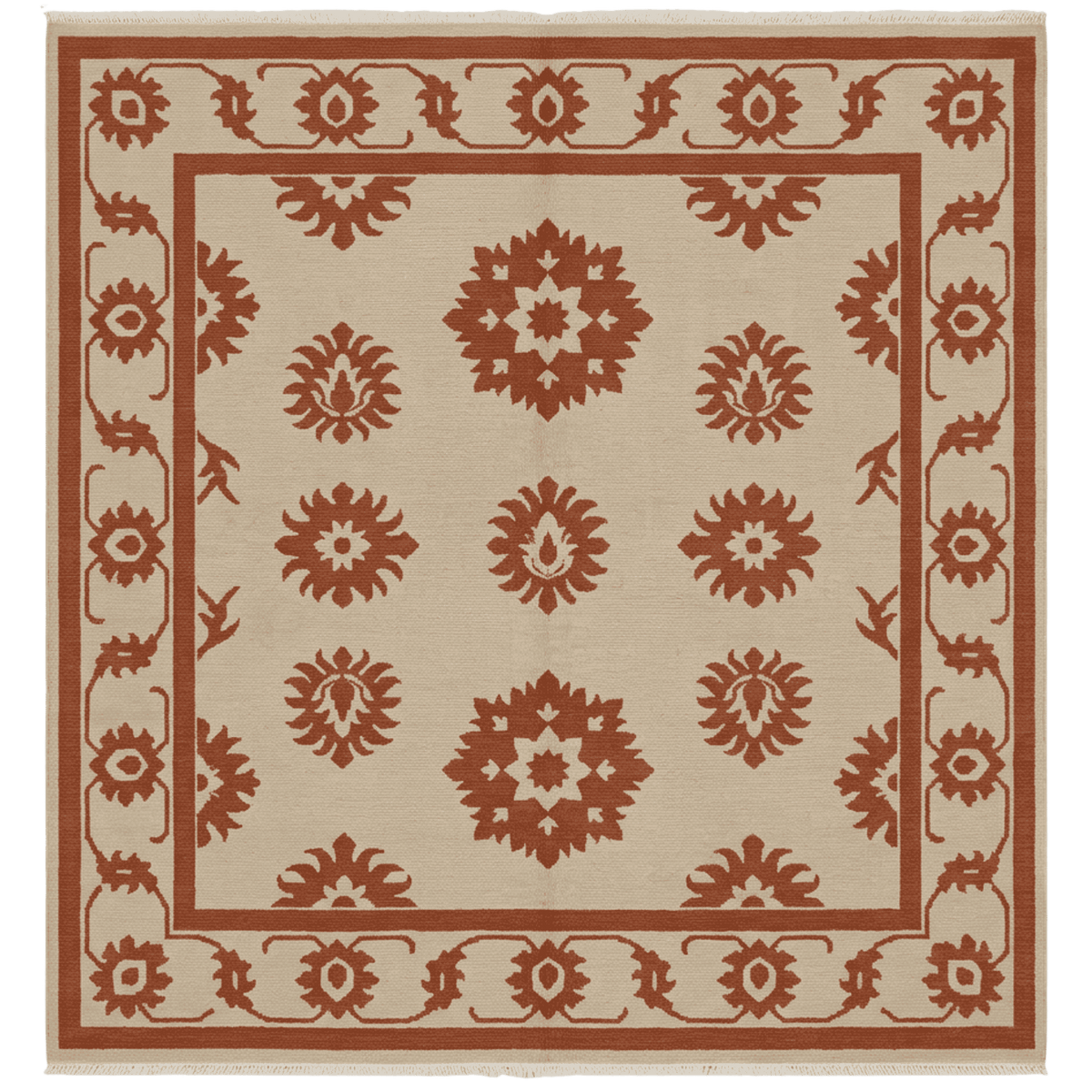 Bauhaus Equilibrium Hand Knotted Rug