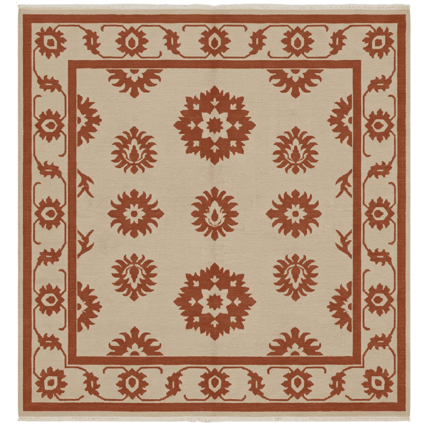 Bauhaus Equilibrium Hand Knotted Rug