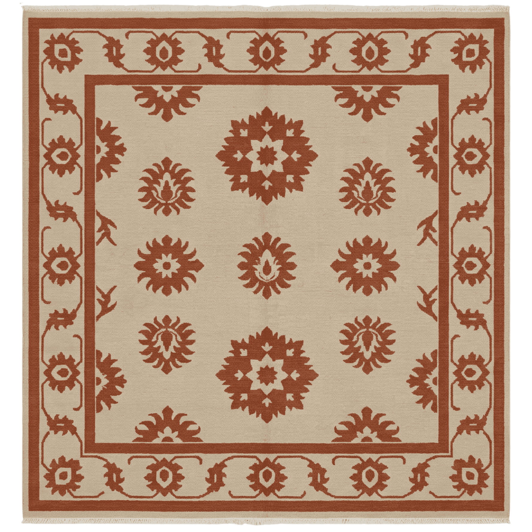Bauhaus Equilibrium Hand Knotted Rug