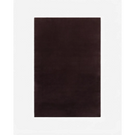 Bitter Cocoa Hush Hand Tufted Wool Rug - studio photo