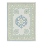 Blue Basil Heritage Loom Hand Knotted Rug