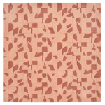 Blush Autumn Scatter Square Hand Tufted Wool Rug