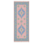 Blush Sky Medallions Hand Knotted Rug