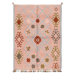 Boho Bloom Moroccan Shag Rug