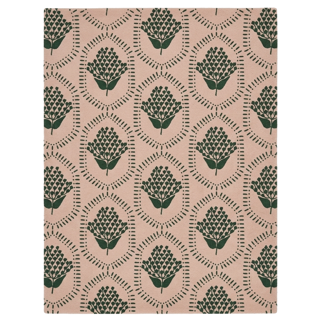 Botanical Bunch Hand Tufted Wool Rug