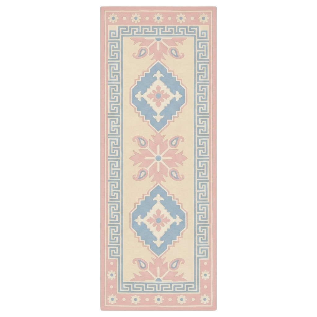Candy Quartz Hand Tufted Wool Runner Rug