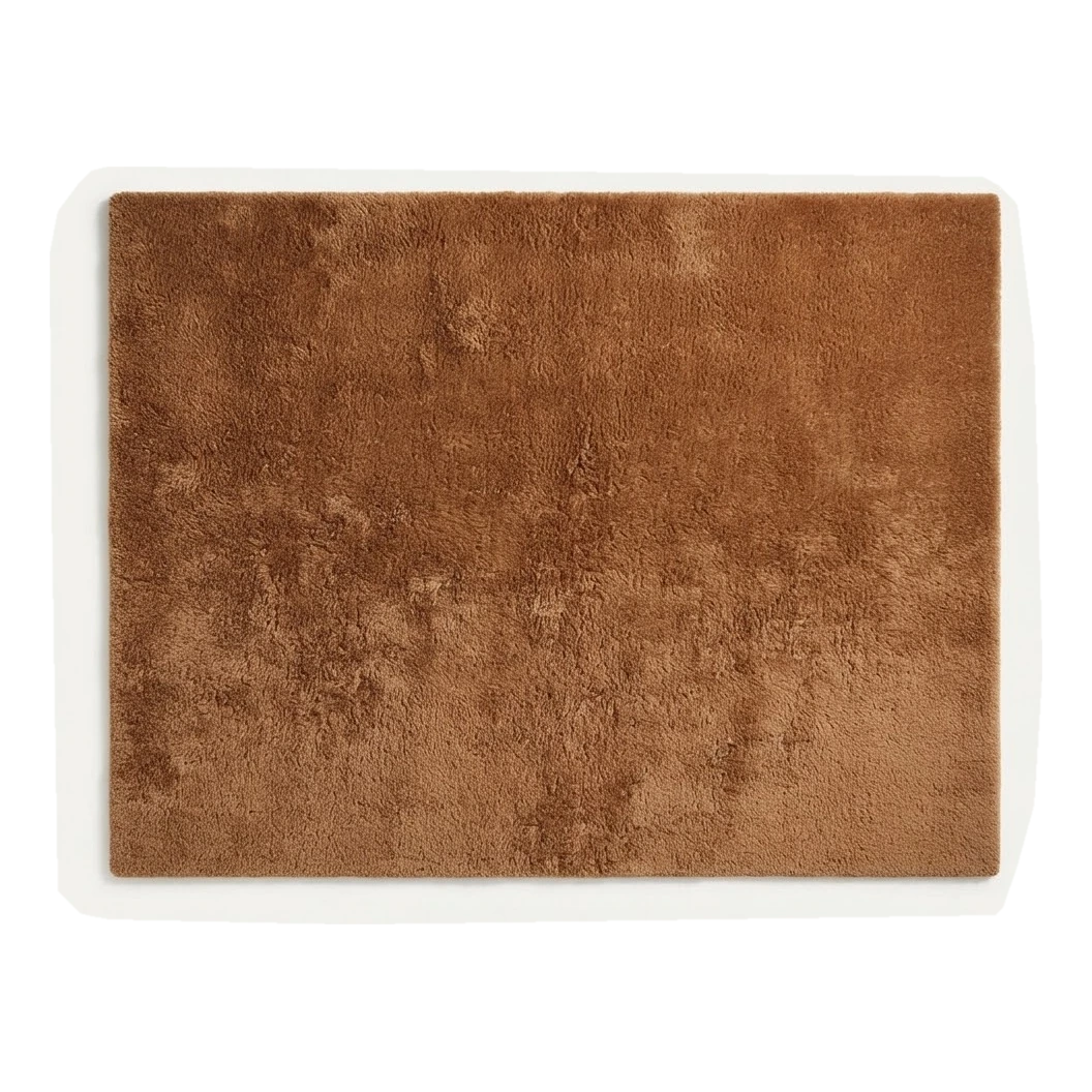 Caramel Suede Whisper Hand Tufted Wool Rug - alternate view