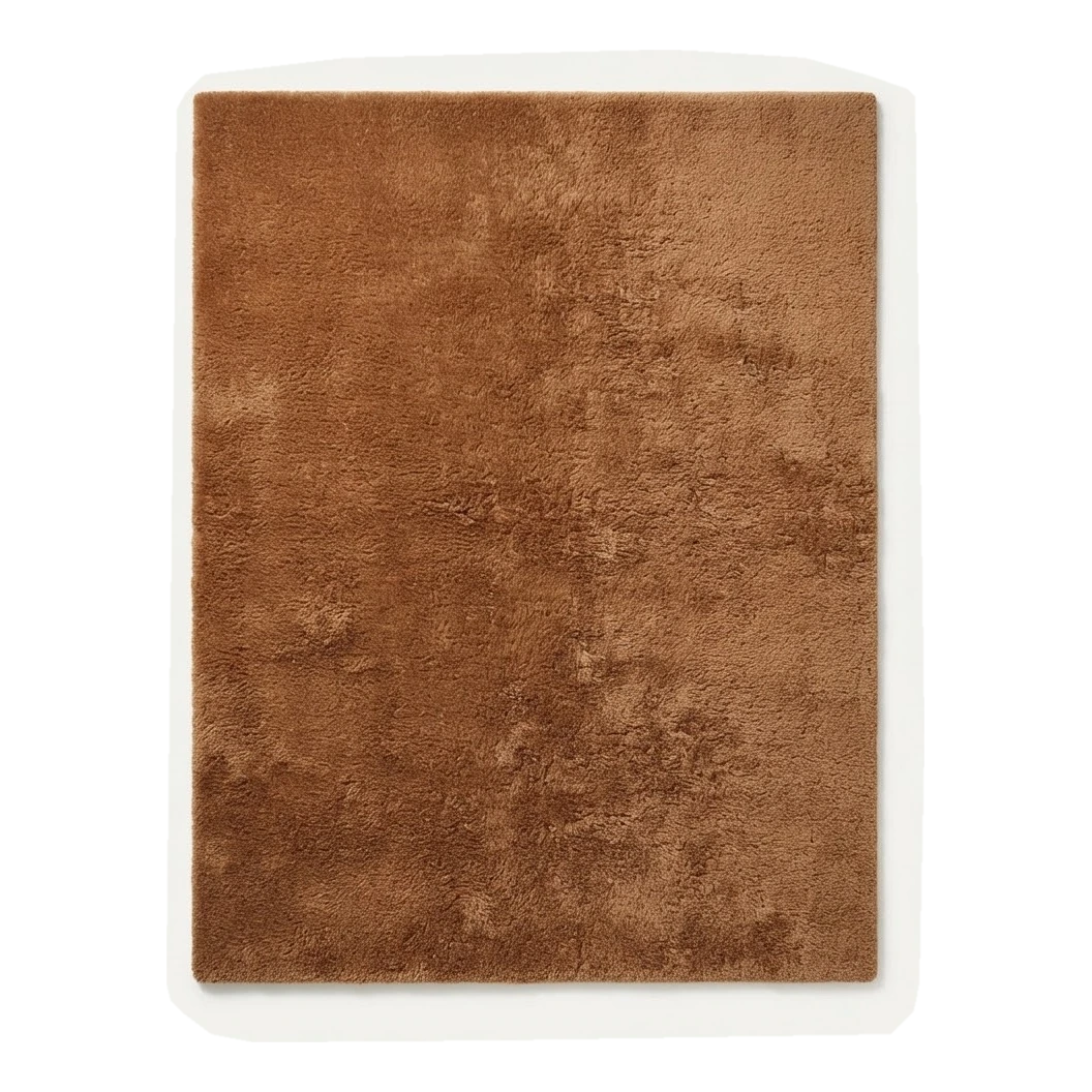 Caramel Suede Whisper Hand Tufted Wool Rug