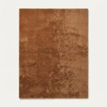 Caramel Suede Whisper Hand Tufted Wool Rug - studio photo