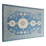 Celestial Fret Pagoda Hand Tufted Wool Rug - alternate view