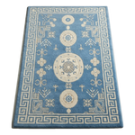 Celestial Fret Pagoda Hand Tufted Wool Rug