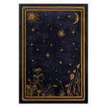 Celestial Night Garden Hand Tufted Wool Rug