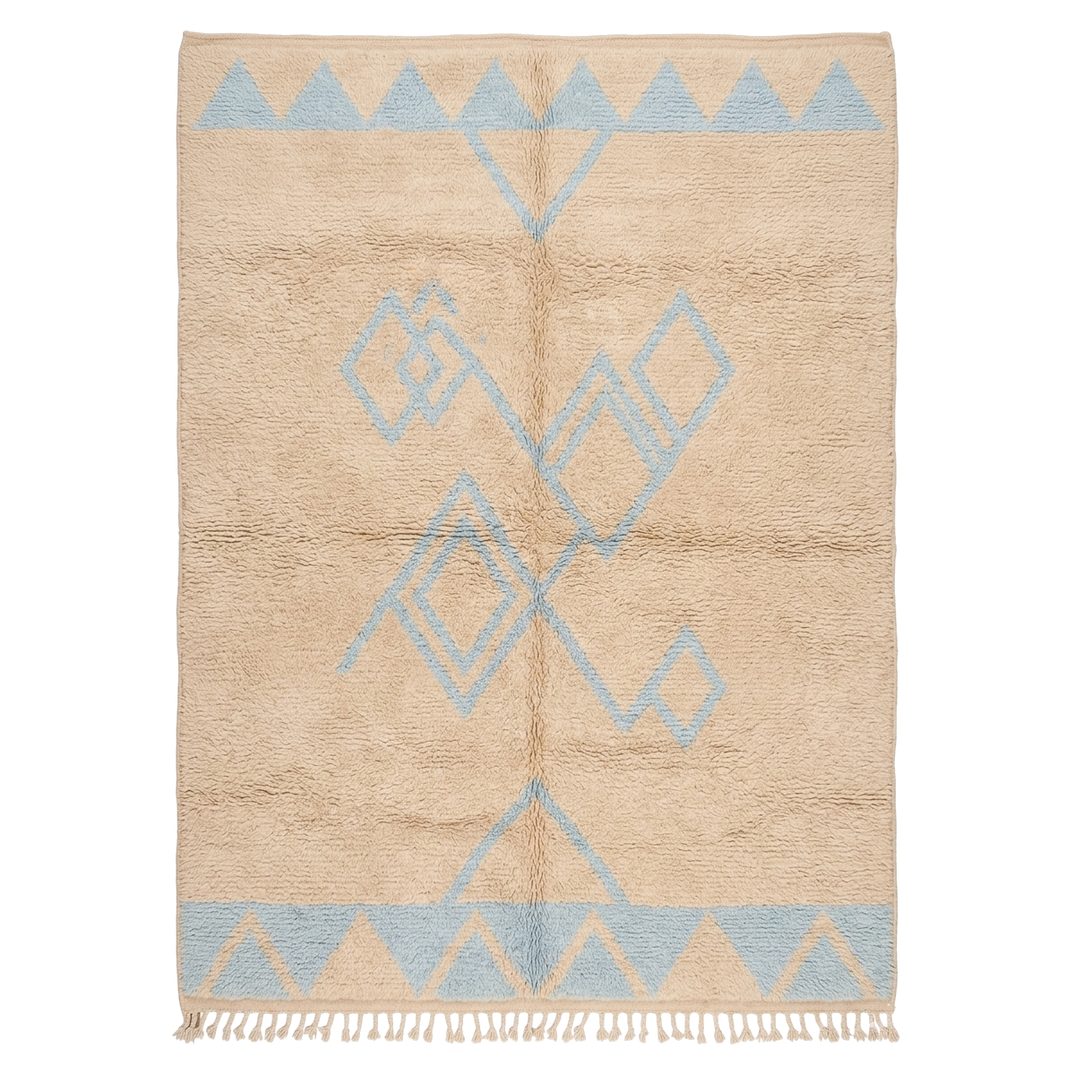 Celestial Peaks Moroccan Shag Rug