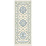 Celestial Vine Path Hand Knotted Runner Rug