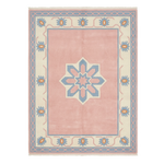 Center Star Hand Knotted Wool Rug