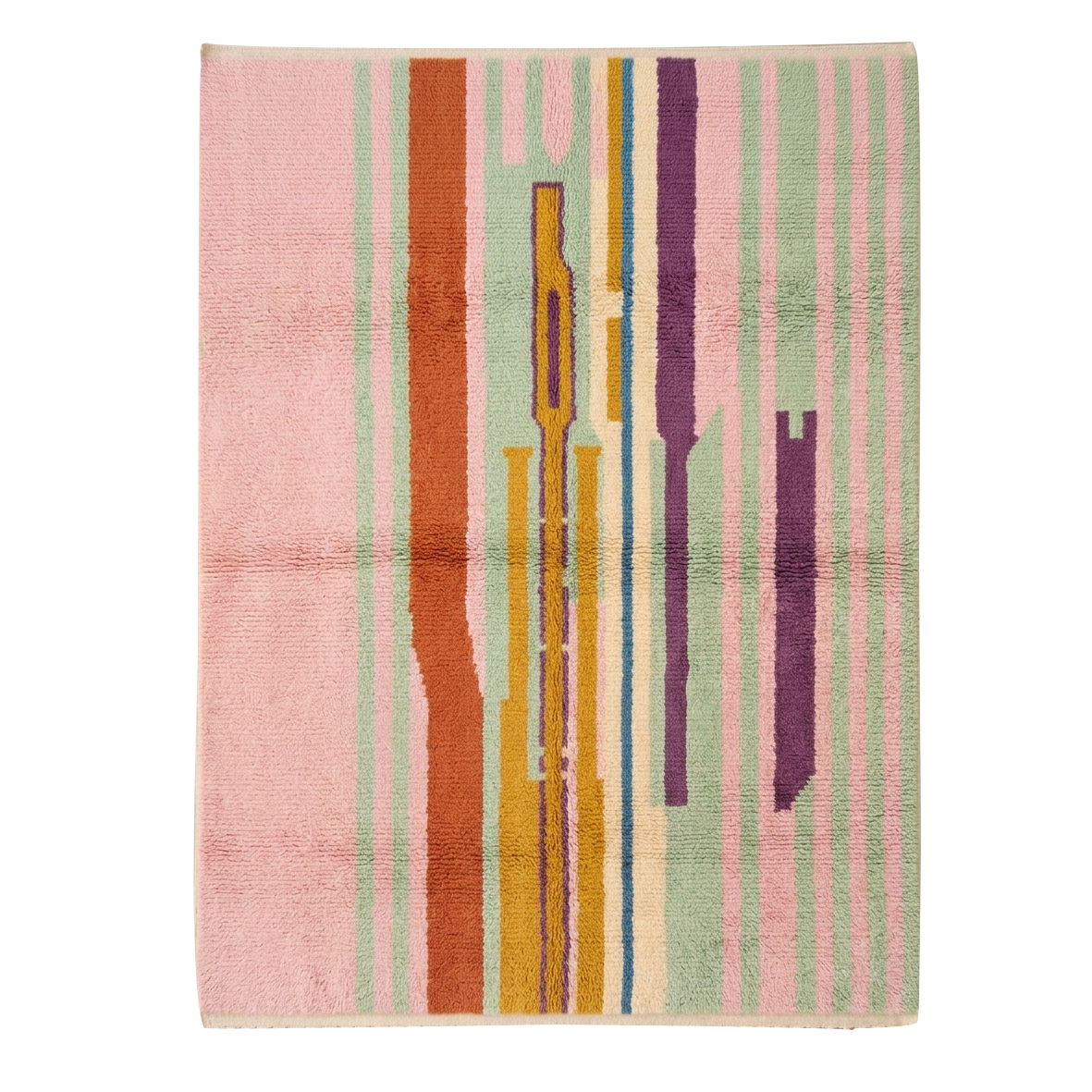 Chroma Pixel Moroccan Shag Rug