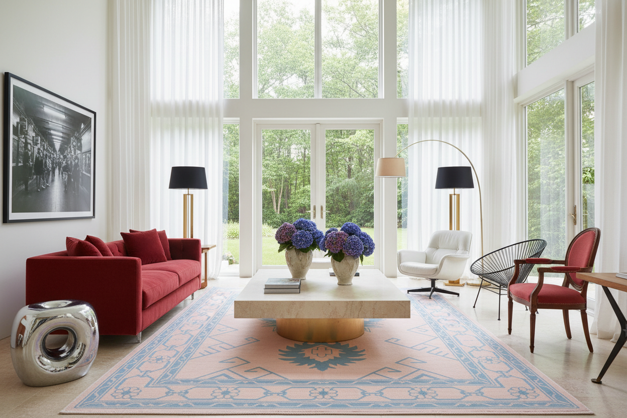 Cinder Haze Memory Hand Knotted Rug