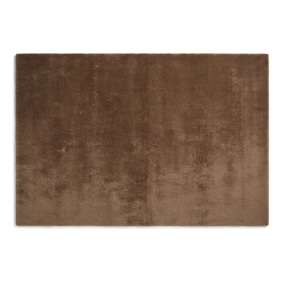 Cocoa Bark Hearth Hand Tufted Wool Rug - alternate view
