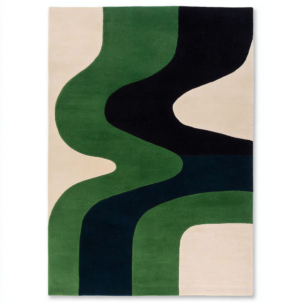 Contemporary Amazon Hand Tufted Rug II