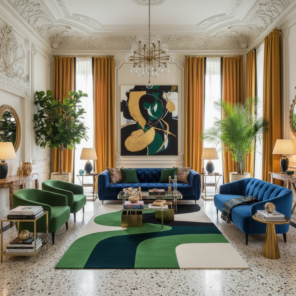 Contemporary Amazon Hand Tufted Rug II