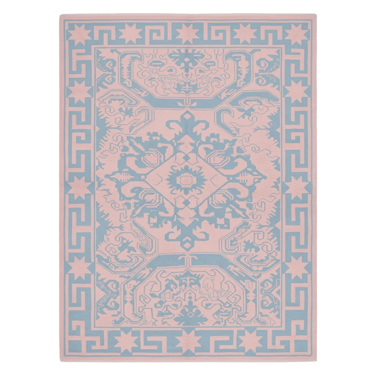 Copper Dust Weave Hand Knotted Rug