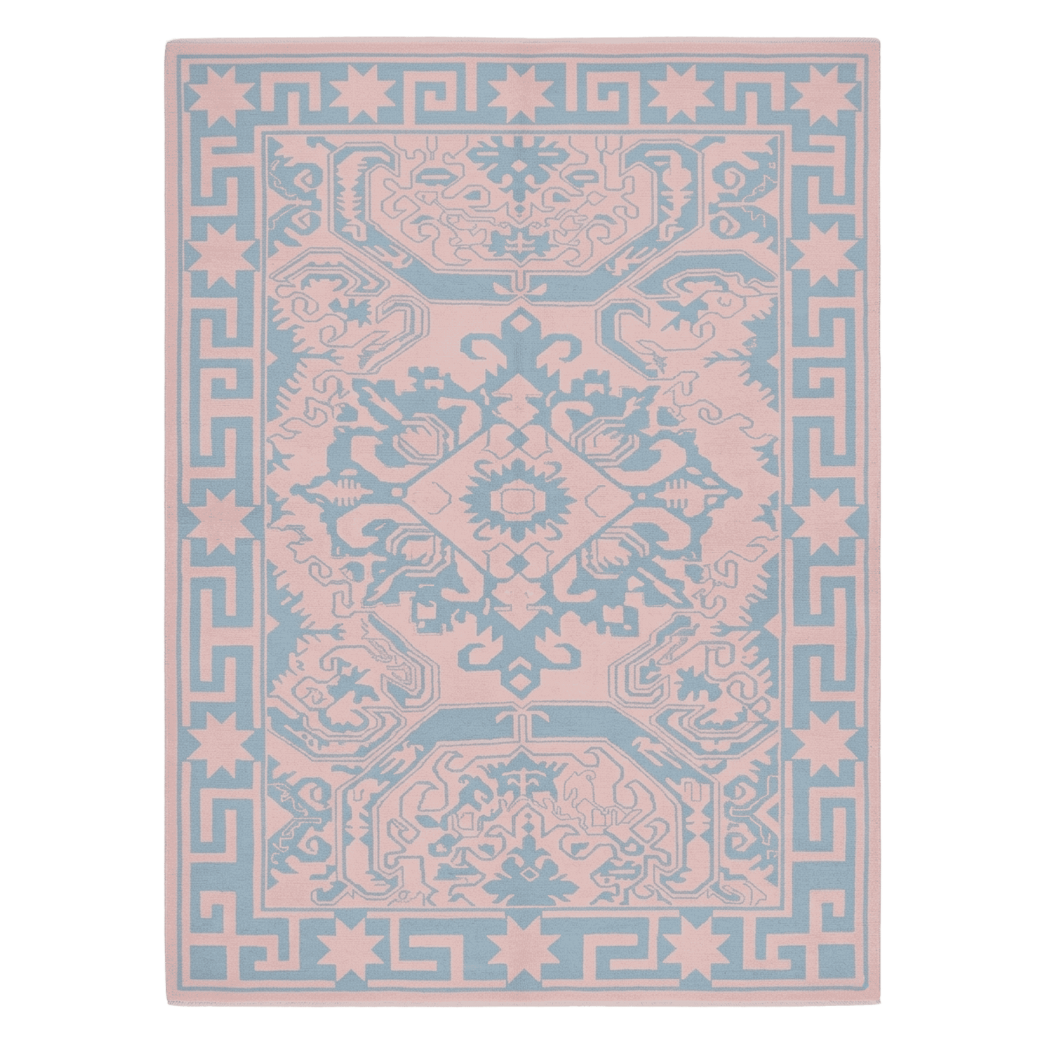 Copper Dust Weave Hand Knotted Rug