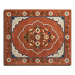 Coral Mughal Bouquet Hand Tufted Wool Rug - alternate view