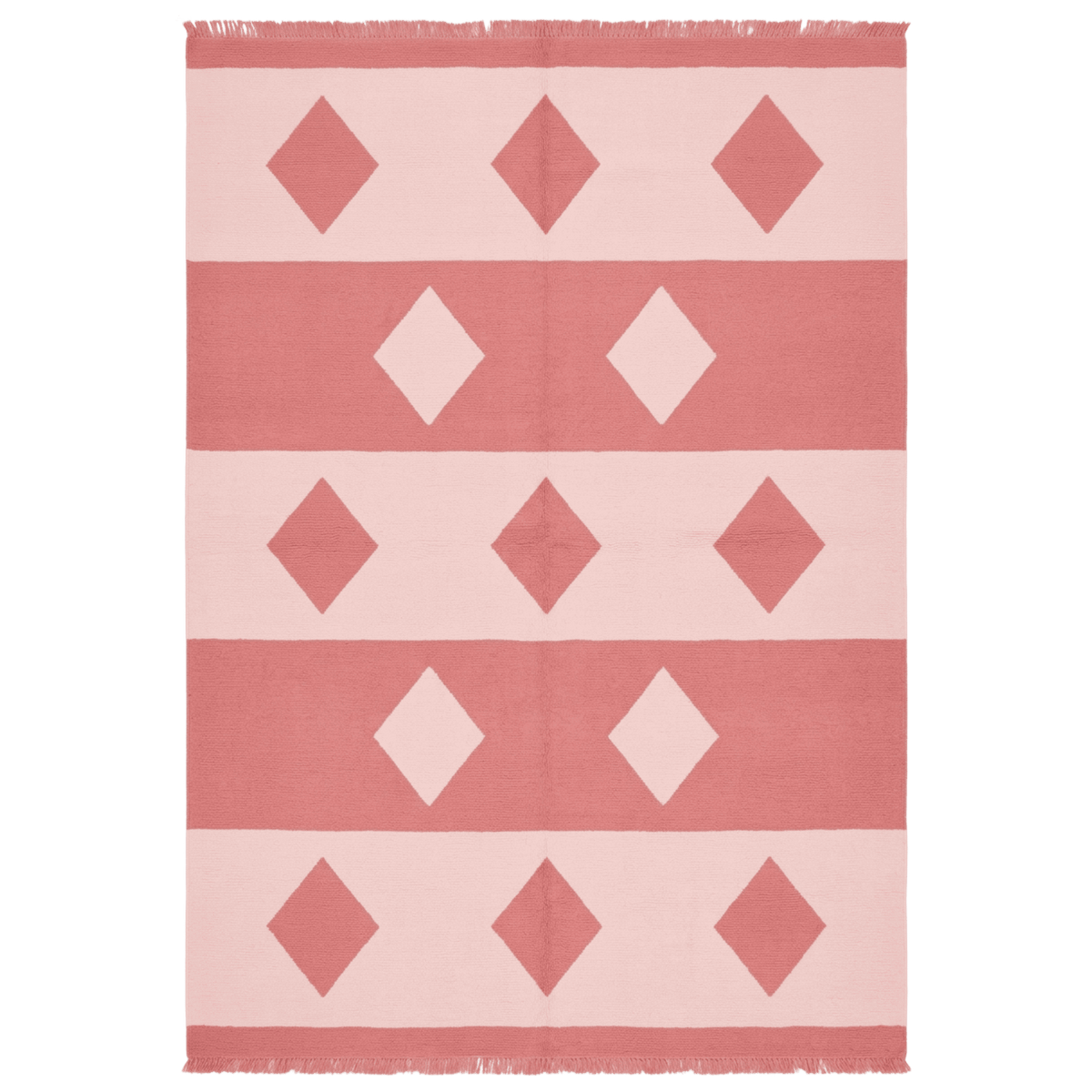 Coral Monsoon Shimmer Hand Knotted Rug