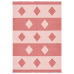 Coral Monsoon Shimmer Hand Knotted Rug