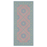 Cornflower Diamond Hand Tufted Wool Runner Rug