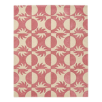 Cosmic Grid Hand Tufted Wool Rug