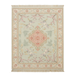 Crane & Blossom Hand Knotted Rug 