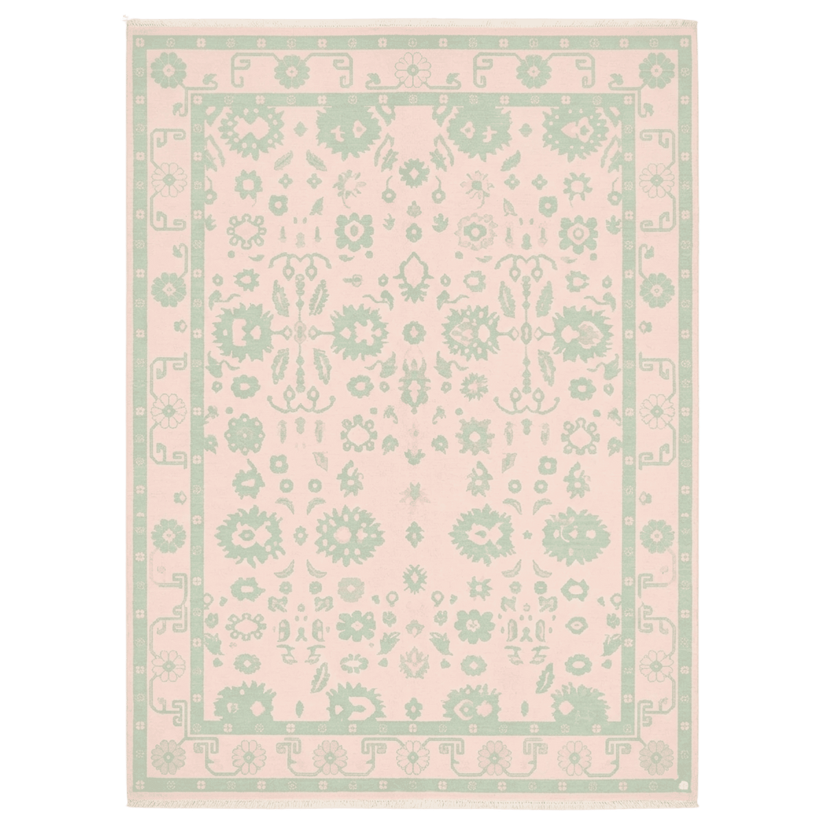 Crimson Woven Mirage Hand Knotted Rug