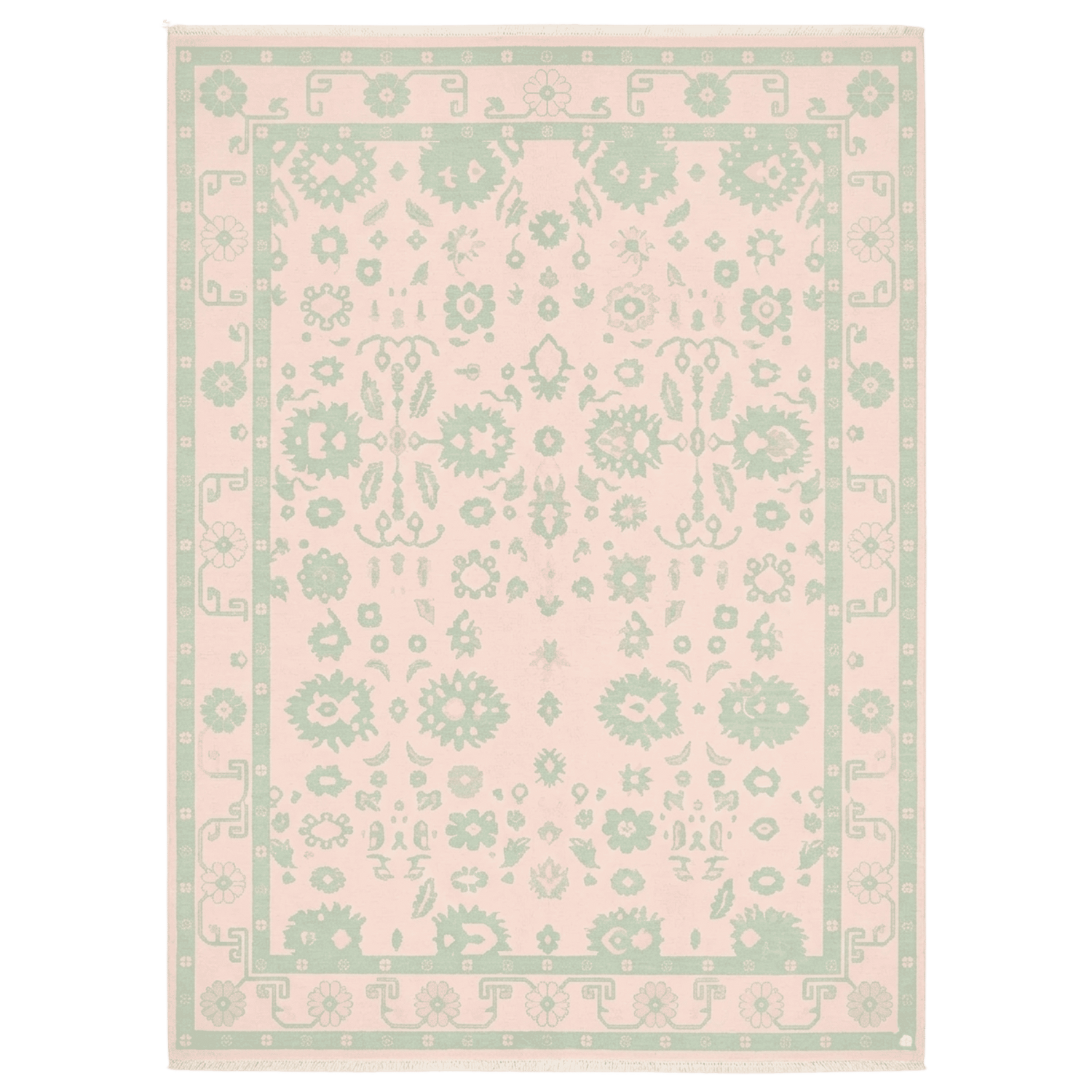 Crimson Woven Mirage Hand Knotted Rug